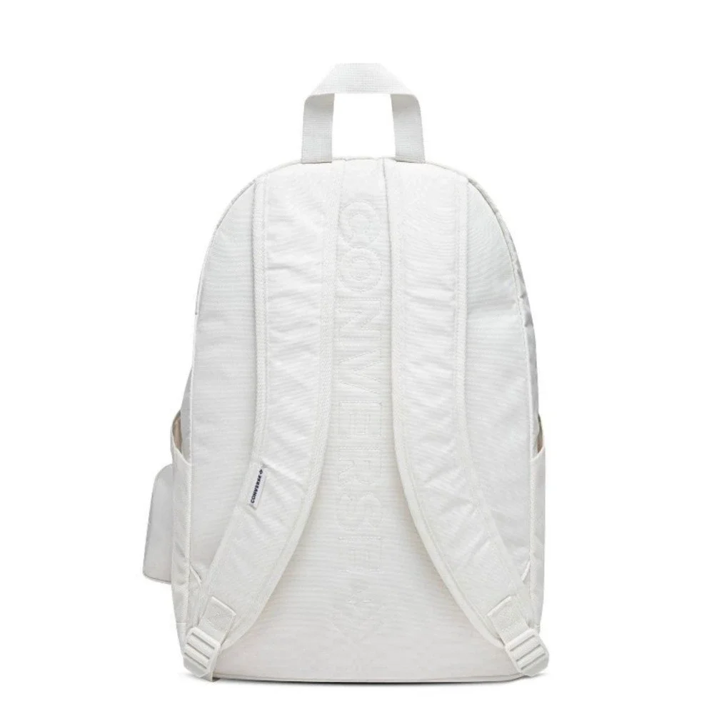 Converse 18'' Go 2 Backpack - Off White: Polyester, Water-Resistant